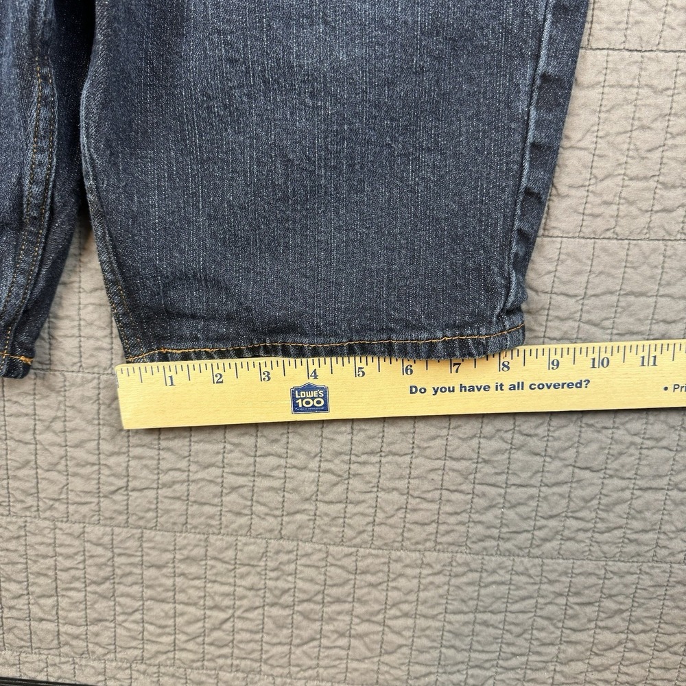Levis 511 Shorts Men 34 (32) Blue Dark Wash Denim Jean Jorts 10" Inseam - Picture 9 of 10